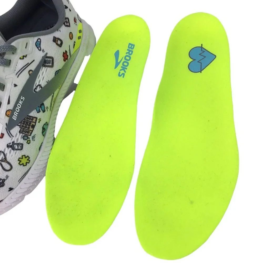 Brooks Launch 8 Sneakers Running Shoes Nurse EMS Medical Women's Size 9 DNA - Picture 11 of 12